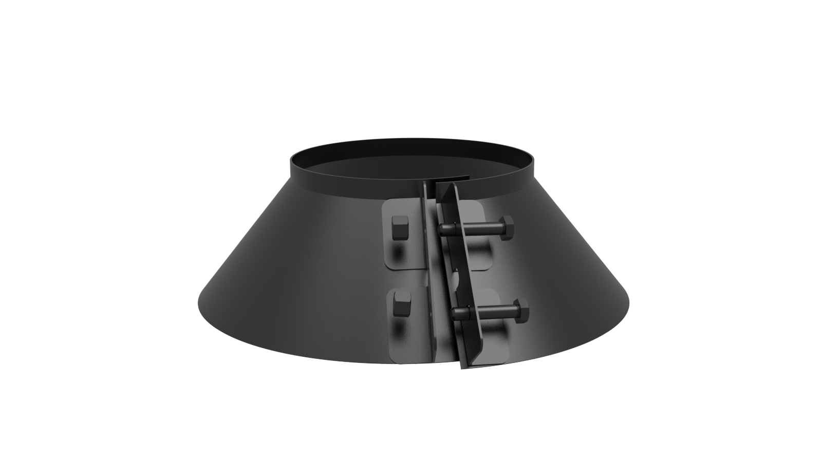 Фланец ф 180, AISI 439/0,5мм, h=60мм (черный 1000)